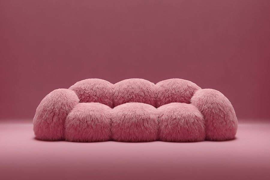 Cozy reading chair for living room